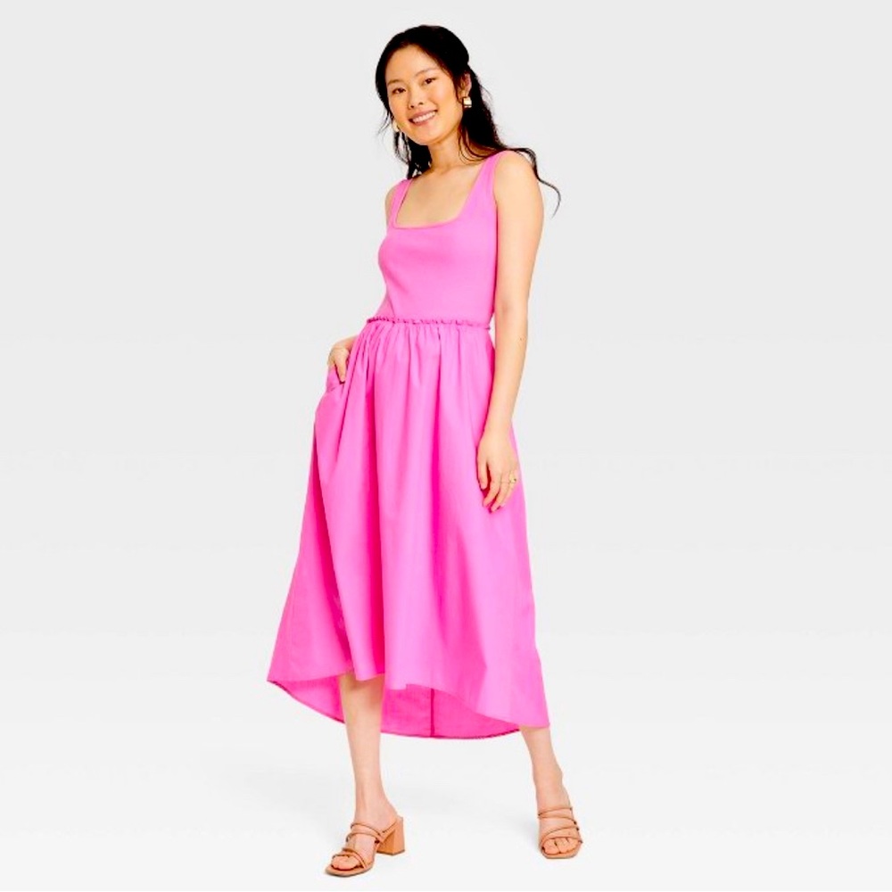 NWT A New Day Women’s Sleeveless Ballet Dress - Pink